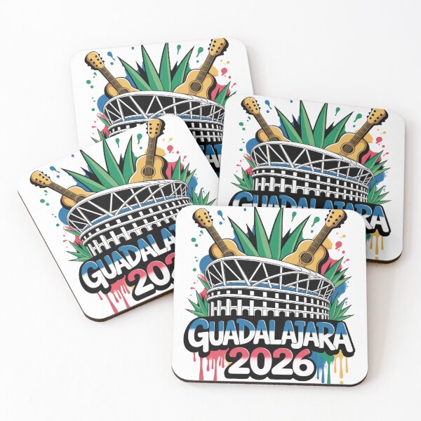 Item preview, Guadalajara 2026  Mexico Football Soccer Souvenir T-Shirt V7 designed and sold by DarylWelsh2024.