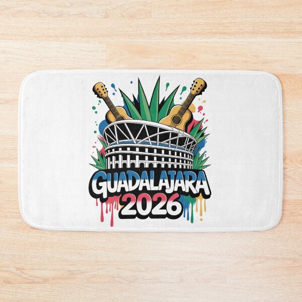 Item preview, Guadalajara 2026  Mexico Football Soccer Souvenir T-Shirt V7 designed and sold by DarylWelsh2024.
