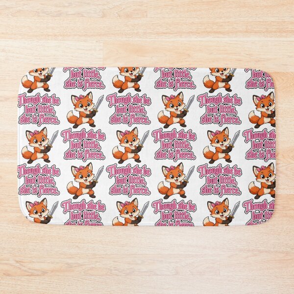 Item preview, Though she be little, she be fierce. Fox, designed and sold by DaveNeurotic.