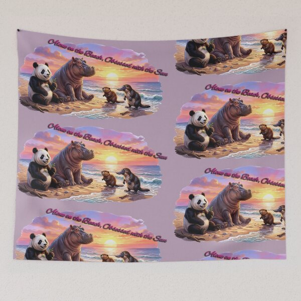 Item preview, Friends Enjoying a Sunny Beach Day designed and sold by mikemuchu.