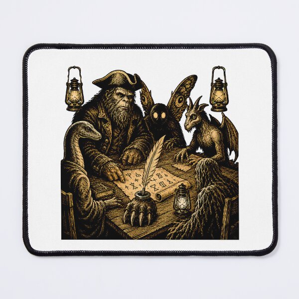Item preview, Cryptid Secret Society Vintage Gathering Dark Fantasy designed and sold by chattsuede.
