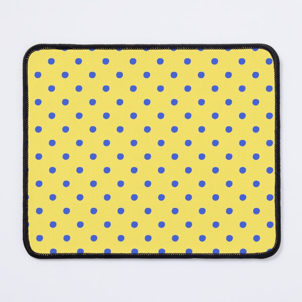 Item preview, Yellow and Blue Polka Dot Pattern Phone Case for Mom | Minimalist Dotted Journal for Students and Teacher | Cute Blue Dot Aesthetic Blanket for Girls | Retro Polka Dot Tote Bag Gift for Nurse designed and sold by VivaFy.