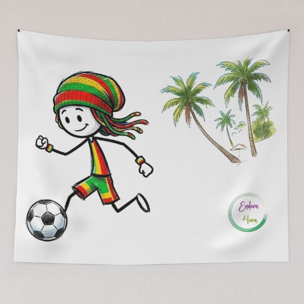 Item preview, One Rasta One Soccer designed and sold by Endeva4eva.