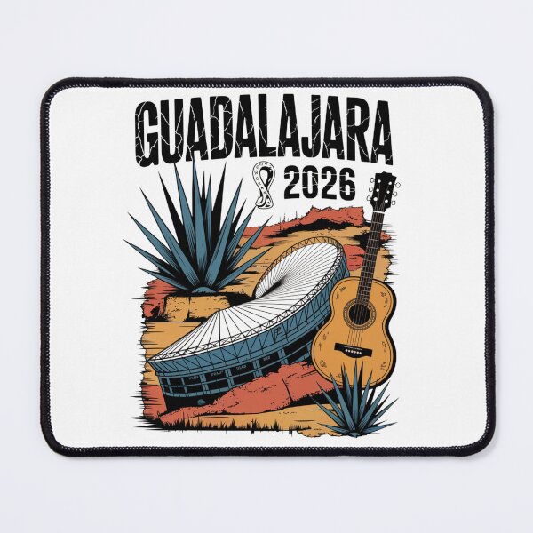 Item preview, Guadalajara 2026  Mexico Football Soccer Souvenir T-Shirt V9 designed and sold by DarylWelsh2024.