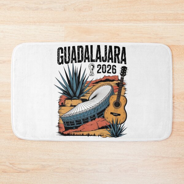 Item preview, Guadalajara 2026  Mexico Football Soccer Souvenir T-Shirt V9 designed and sold by DarylWelsh2024.