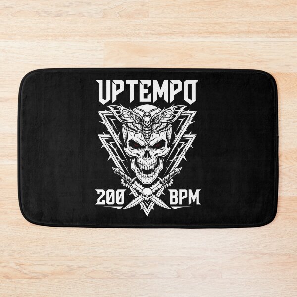 Item preview, Uptempo 200 BPM Hardcore Techno Skull Art designed and sold by SPAZE-Typo.