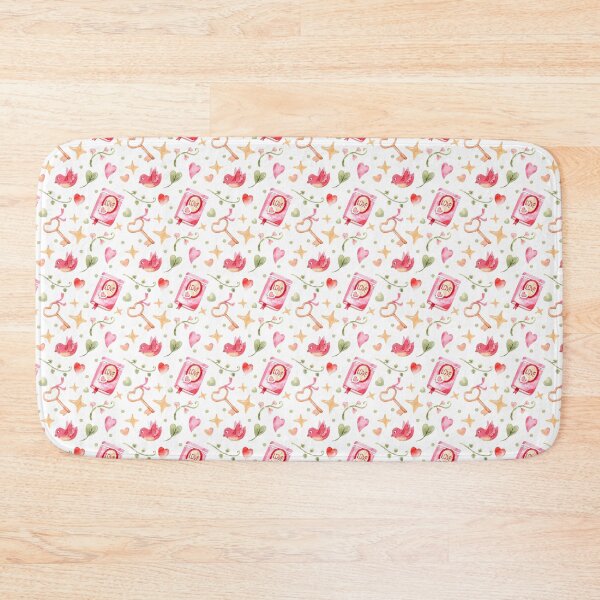 Item preview, Whimsical watercolor Valentine pattern featuring cute pink birds designed and sold by SashaZinch.