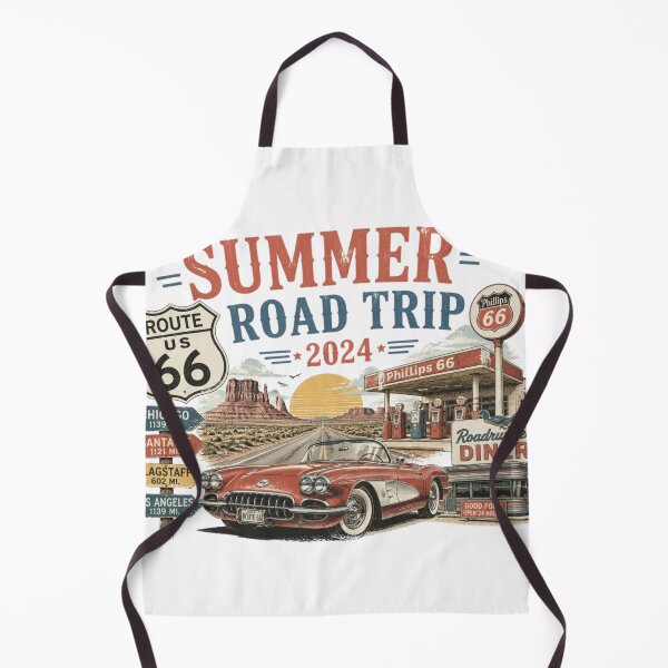 Item preview, Summer Road Trip 2024 Vintage Postcard | Retro Route 66 Americana Travel designed and sold by LegacyWave.