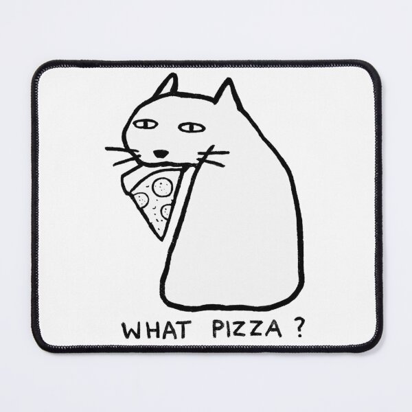 Item preview, cat what pizza Meme, cat what pizza Stickers designed and sold by Manga Anime 2023 ★★★★★.