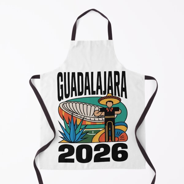 Item preview, Guadalajara 2026 Mexico Football Soccer Souvenir T-Shirt V10 designed and sold by DarylWelsh2024.