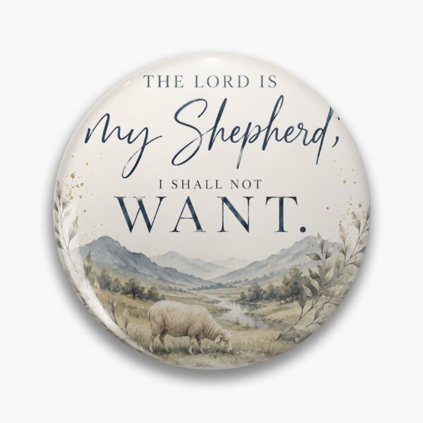 Item preview, Psalm 23 My Shepherd Christian Typography T-Shirt Design designed and sold by DAIL STUDIO.