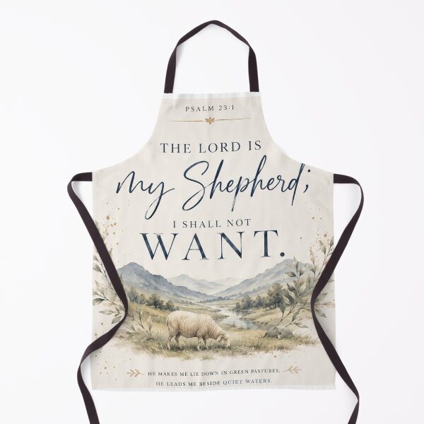 Item preview, Psalm 23 My Shepherd Christian Typography T-Shirt Design designed and sold by DAIL STUDIO.