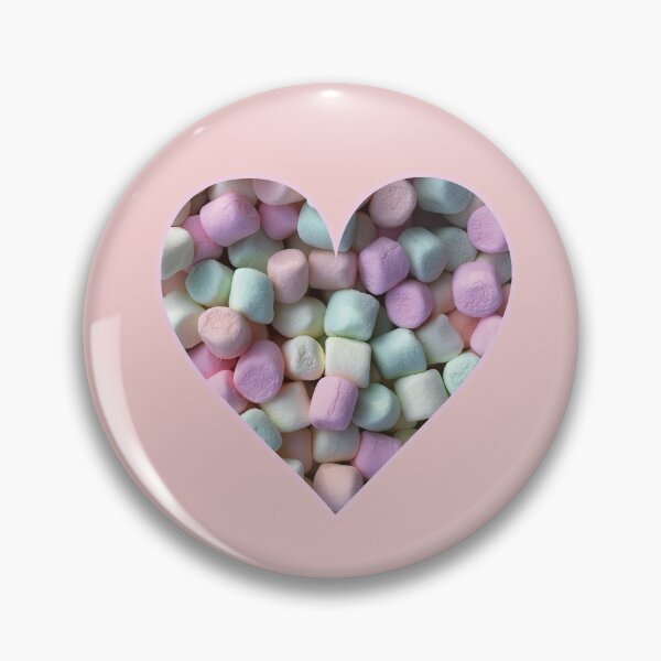 Item preview, Pastel Marshmallow Heart designed and sold by BelindaFuller.