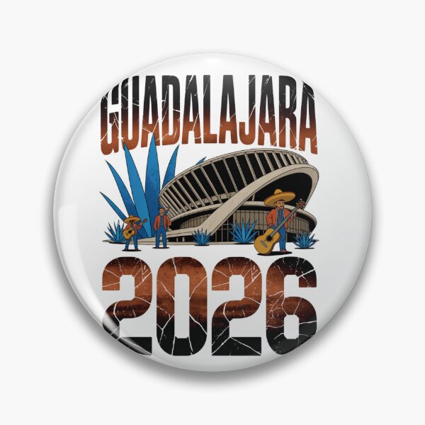 Item preview, Guadalajara 2026  Mexico Football Soccer Souvenir T-Shirt V11 designed and sold by DarylWelsh2024.