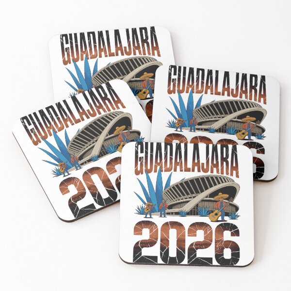 Item preview, Guadalajara 2026  Mexico Football Soccer Souvenir T-Shirt V11 designed and sold by DarylWelsh2024.
