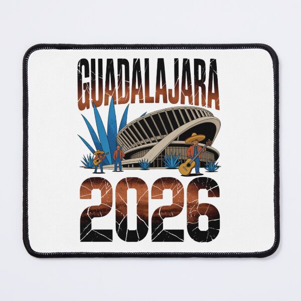 Item preview, Guadalajara 2026 Mexico Football Soccer Souvenir T-Shirt V11 designed and sold by DarylWelsh2024.