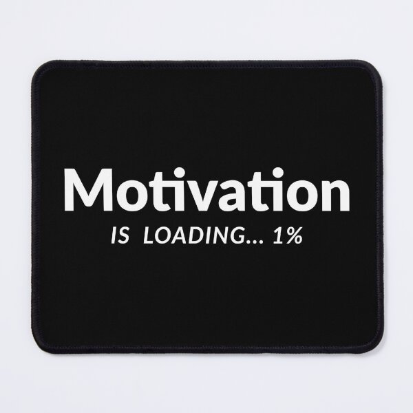 Item preview, Motivation Is Loading 1 Percent Funny Low Energy T-Shirt designed and sold by Anya86.