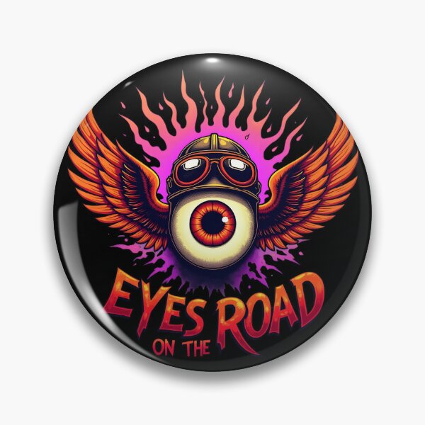 Item preview, Eyes On The Road - Vintage Flying Eyeball Kustom Kulture designed and sold by Hans-Design.
