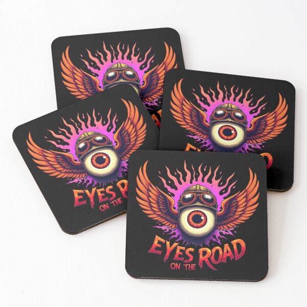 Item preview, Eyes On The Road - Vintage Flying Eyeball Kustom Kulture designed and sold by Hans-Design.