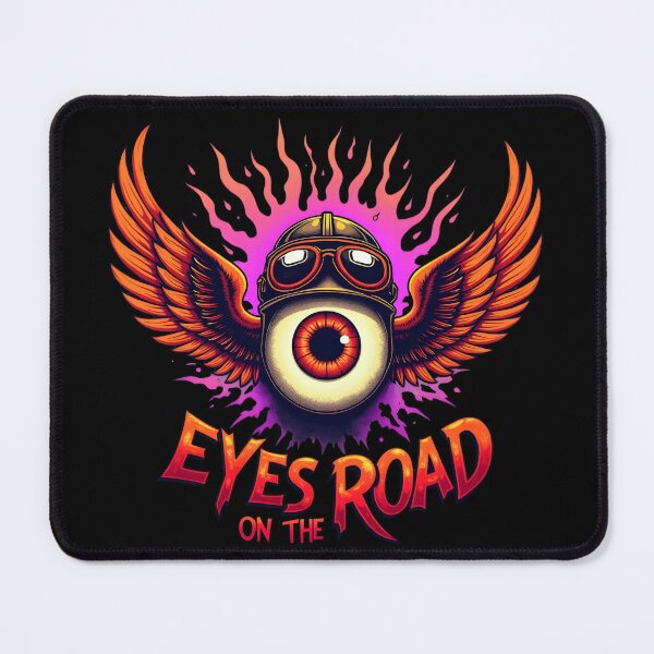 Item preview, Eyes On The Road - Vintage Flying Eyeball Kustom Kulture designed and sold by Hans-Design.
