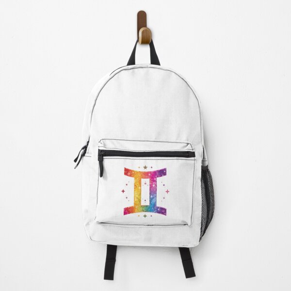 Item preview, Gemini Rainbow Pride Zodiac Sign designed and sold by EchoPrint Co..