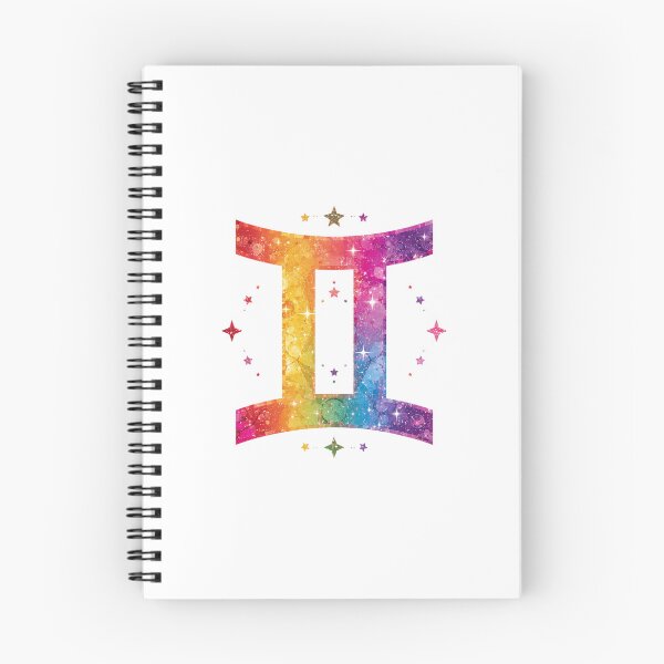 Item preview, Gemini Rainbow Pride Zodiac Sign designed and sold by EchoPrint Co..