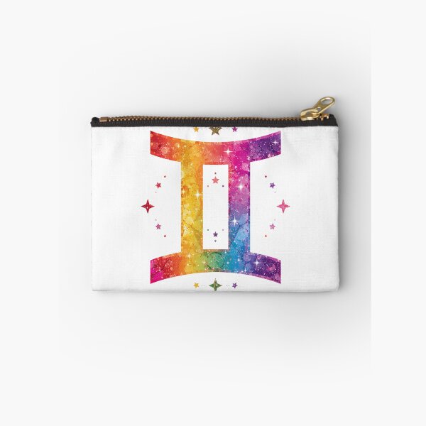 Item preview, Gemini Rainbow Pride Zodiac Sign designed and sold by EchoPrint Co..