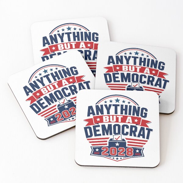 Item preview, Anything But a Democrat 2028 T-Shirt designed and sold by MadcapPrints.