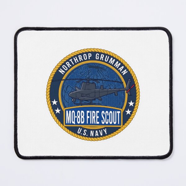 Item preview, Northrop Grumman MQ-8B Fire Scout U.S. Navy Insignia designed and sold by CharlieDesings.