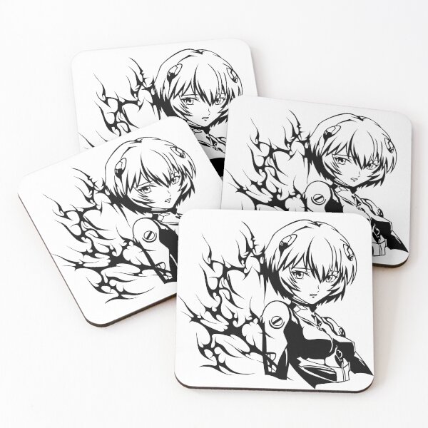 Item preview, Rei Ayanami. Cyber tribal art anime girl designed and sold by Tribalgothss.