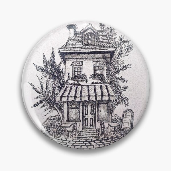 Item preview, The Little Garden Café designed and sold by tarek-artworks.