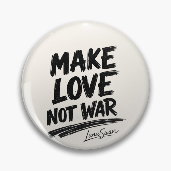 Item preview, MAKE LOVE NOT WAR | Ivory Quote Design | Timeless Typography Statement designed and sold by BlueberrySwan.