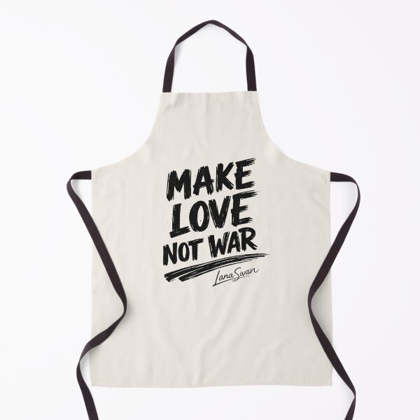 Item preview, MAKE LOVE NOT WAR | Ivory Quote Design | Timeless Typography Statement designed and sold by BlueberrySwan.