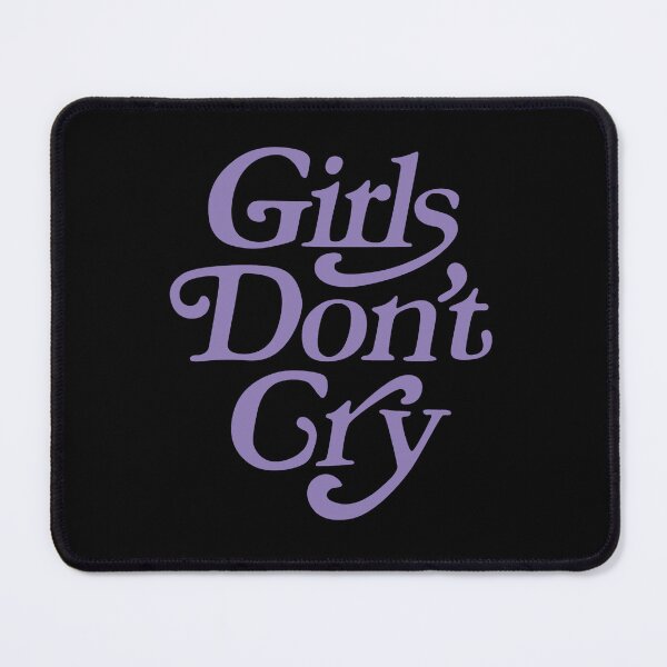 Item preview, Girls Don't Cry Retro Y2K Pastel Purple Aesthetic designed and sold by MagySale.
