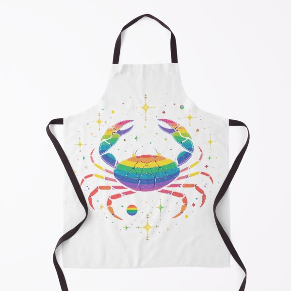 Item preview, Cancer Rainbow Pride Zodiac Sign designed and sold by EchoPrint Co..