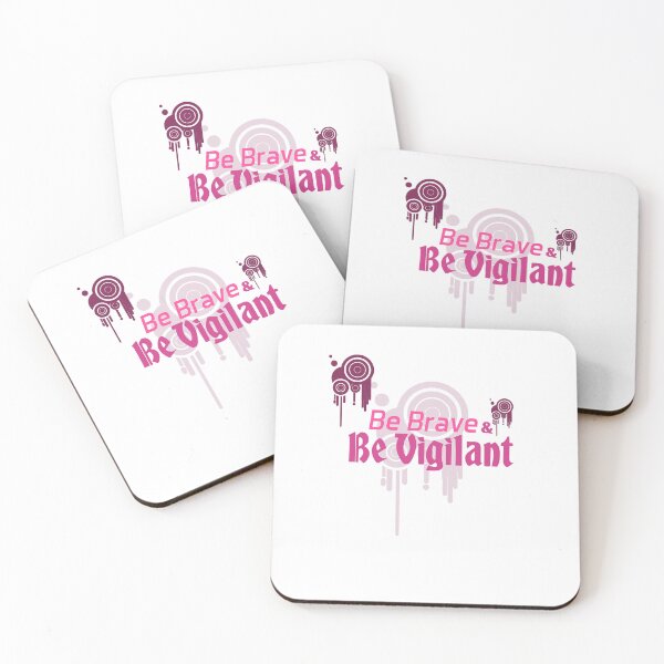 Item preview, Be Brave Be Vigilant Inspirational Quote designed and sold by david415.