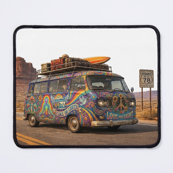 Item preview, Retro Desert Adventure Bus Through the Southwest designed and sold by Hookesmode.