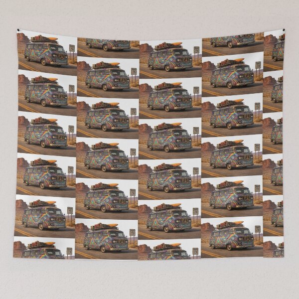 Item preview, Retro Desert Adventure Bus Through the Southwest designed and sold by Hookesmode.
