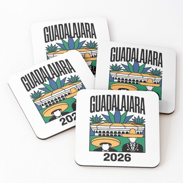 Item preview, Guadalajara 2026  Mexico Football Soccer Souvenir T-Shirt V12 designed and sold by DarylWelsh2024.