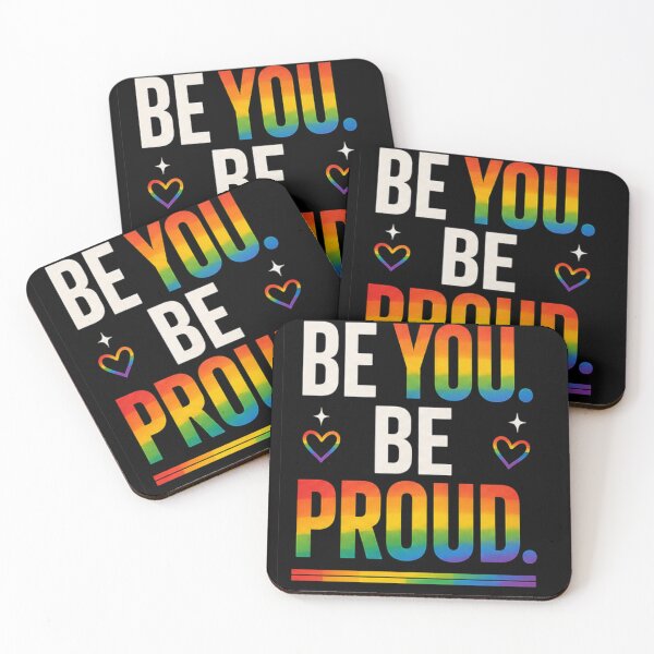 Item preview, Be You. Be Proud. –  Pride Statement designed and sold by KyniraaCo.