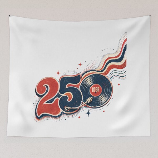 Item preview, US 250th Vinyl 2026 Vintage 70s Americana designed and sold by chattsuede.