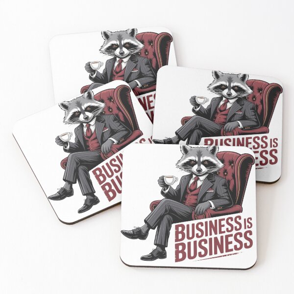 Item preview, Raccoon Mafia Boss - Business Is Business designed and sold by PrintoraSpirit.