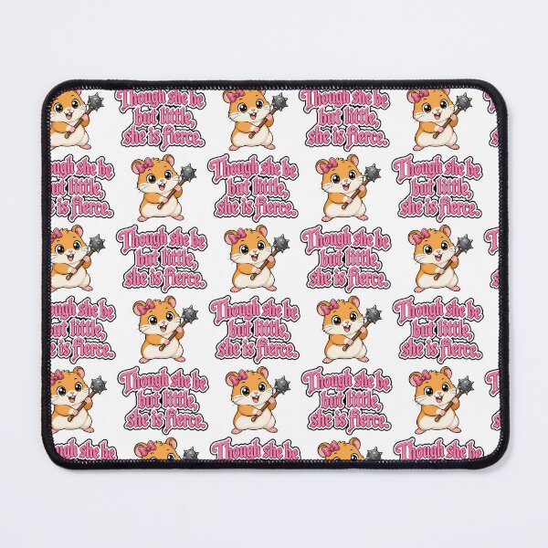 Item preview, Though she be little, she be fierce. Hamster, pups designed and sold by DaveNeurotic.