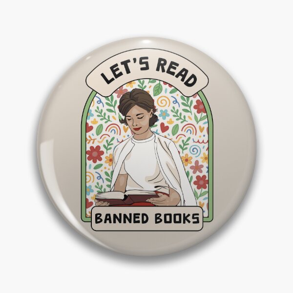 Item preview, Let's Read Banned Books designed and sold by Unhinged Heather.