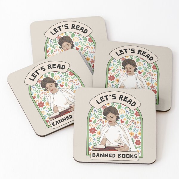 Item preview, Let's Read Banned Books designed and sold by Unhinged Heather.