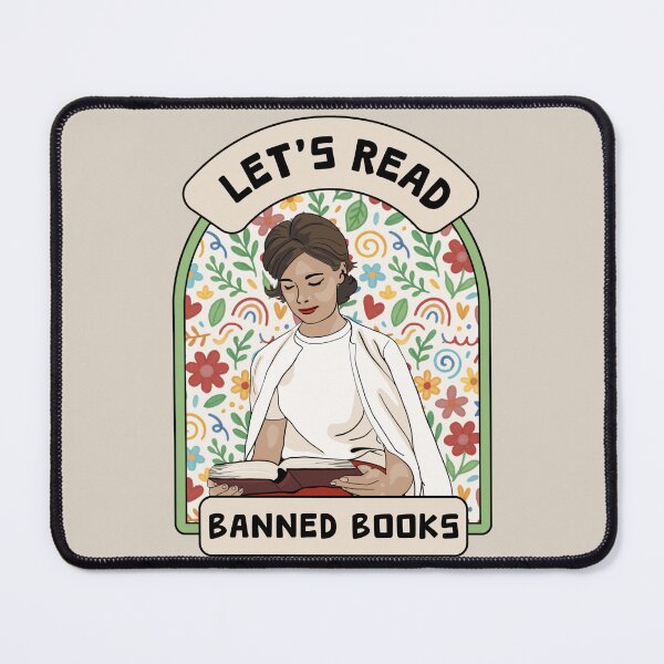 Item preview, Let's Read Banned Books designed and sold by Unhinged Heather.
