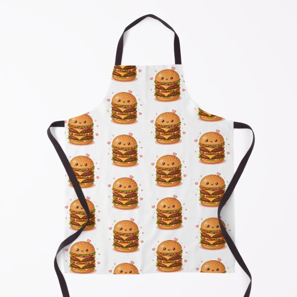 Item preview, Kawaii double cheeseburger designed and sold by Design by Sara.