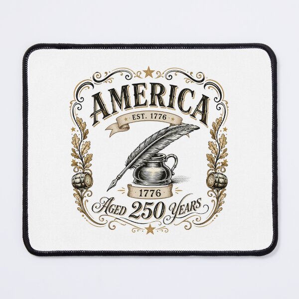Item preview, America 250 Vintage Label Patriotic Engraving designed and sold by chattsuede.