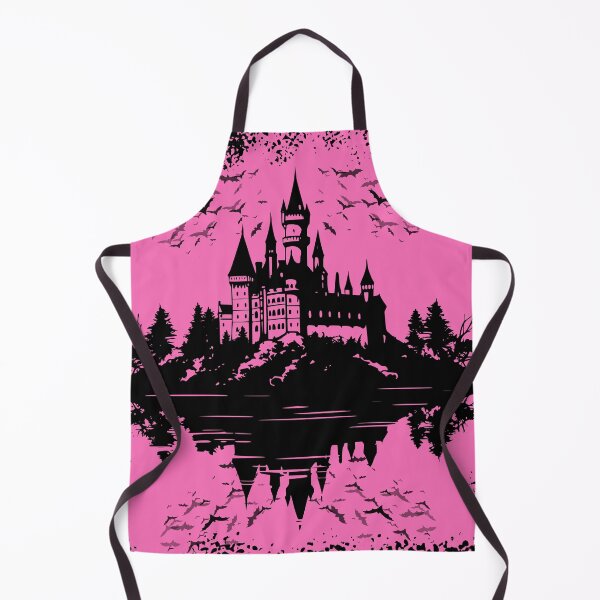 Item preview, Pink Grunge Gothic Castle Dark Landscape designed and sold by Cherry Emporium.