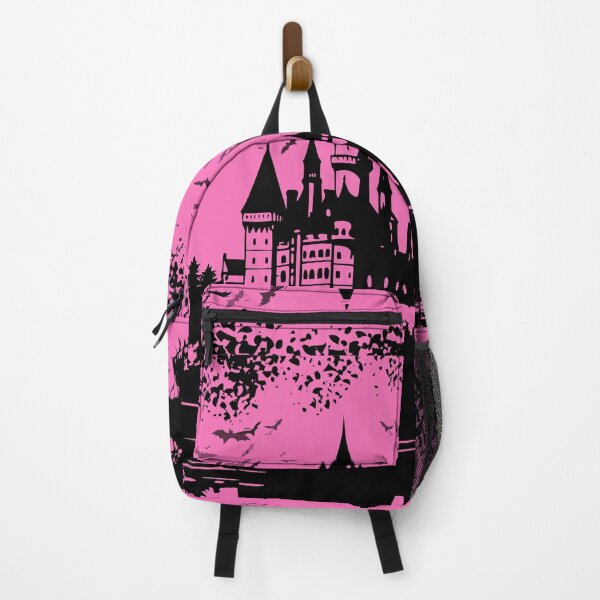 Item preview, Pink Grunge Gothic Castle Dark Landscape designed and sold by Cherry Emporium.
